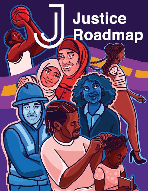 Cover of the Justice Roadmap 2021 Report